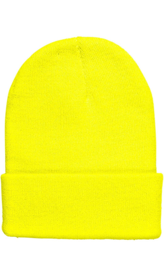 Chapeau Jaune Fluorescent