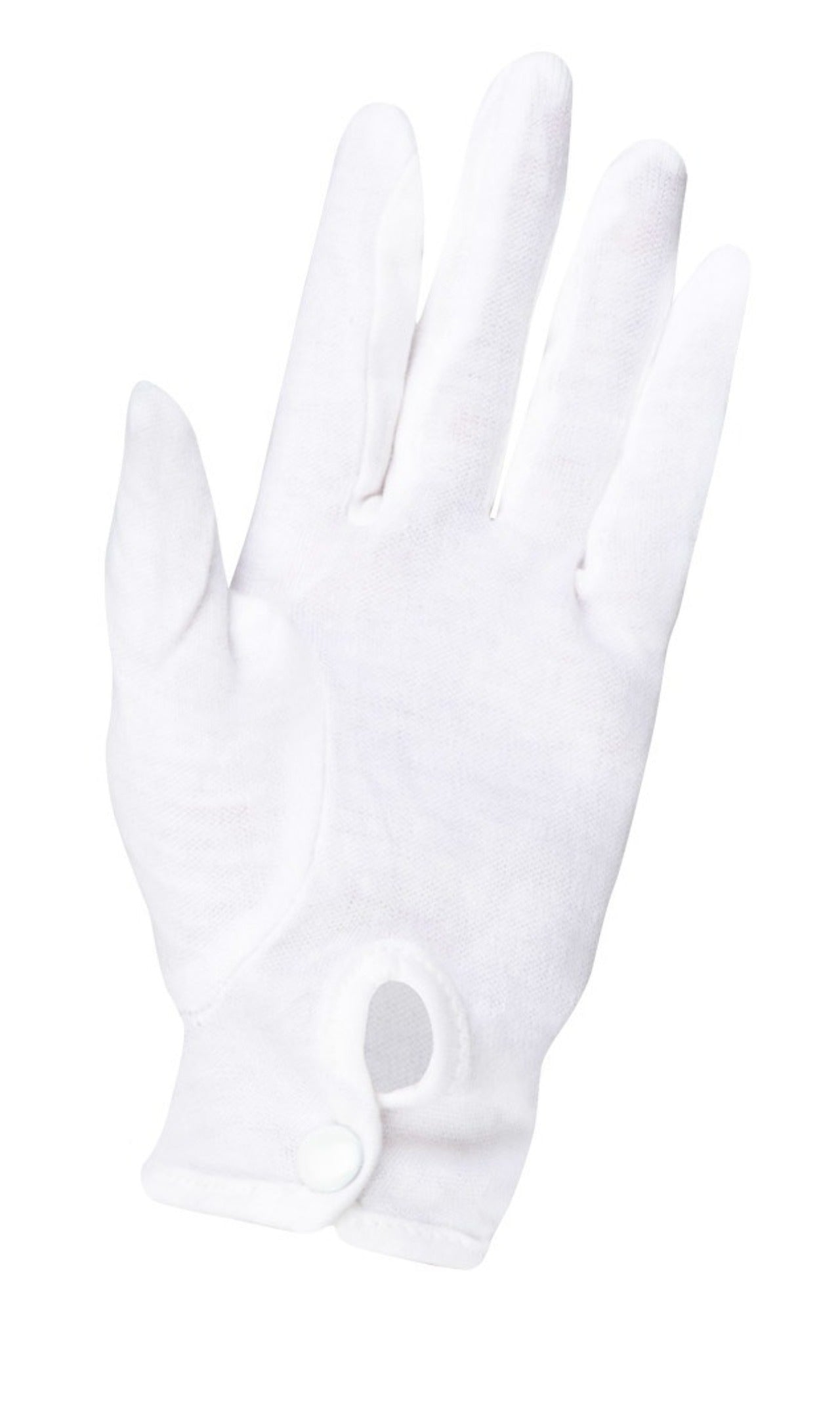Gants courts blancs