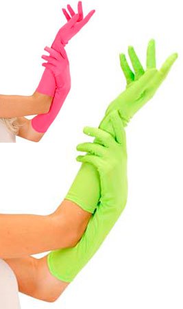 Gants Longs Fluo