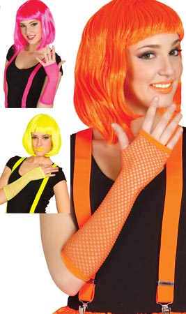 Gants Fluo Résille