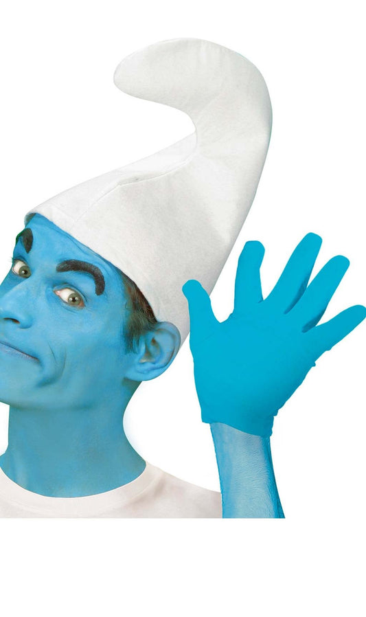 Gants Courts Bleus