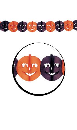 Guirlande Citrouilles Bicolore