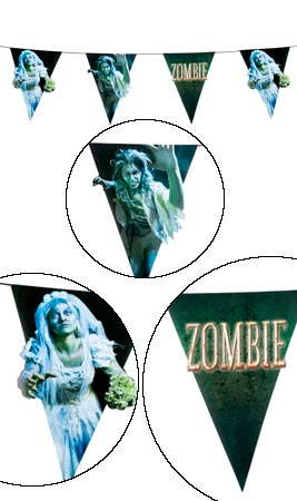 Guirlande Halloween Zombie