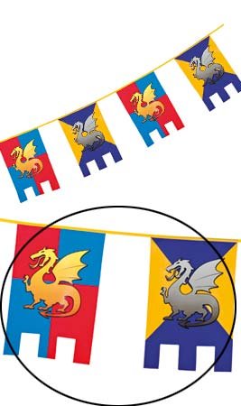 Décoration à Suspendre Médiévale Dragon