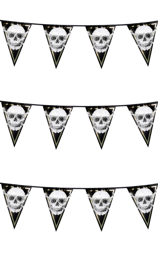 Guirlande Pirate Tête de Mort