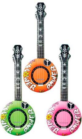 Guitare Hippie Gonflable