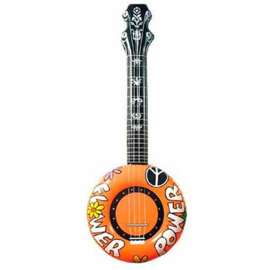 Guitarra Hippie Hinchable | Don Disfraz