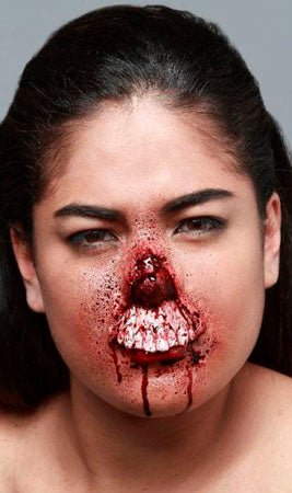 Blessure Nez Latex