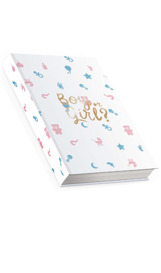 Livre de Signatures pour Gender Reveal bébé