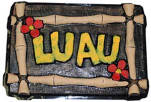 Panneau Luau