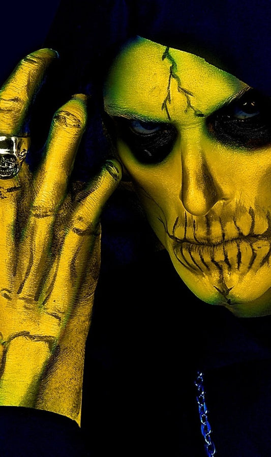 Maquillage Jaune Néon