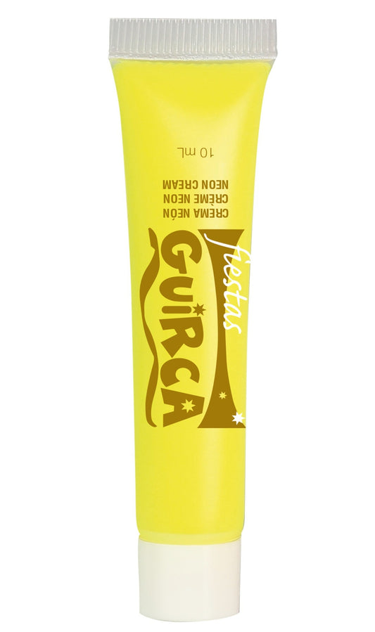 Maquillage en Crème Jaune Fluorescente