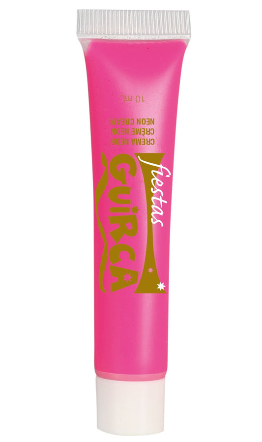 Maquillage crème rose fluorescent
