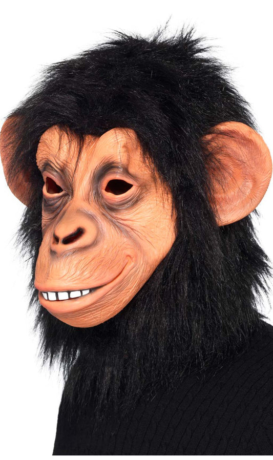Masque Latex Chimpanzé Sourire