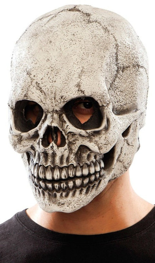 Masque crâne lumineux en latex