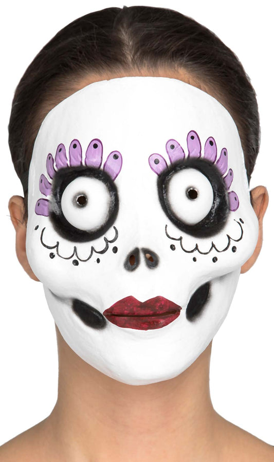 Masque en Latex Dia de los Muertos Burton