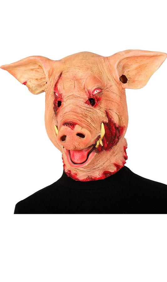 Masque en Latex de Cochon Jodie de Amityville