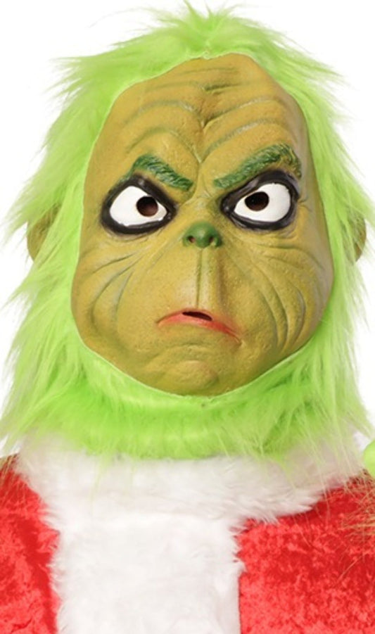 Masque Lutin Grinch en Latex