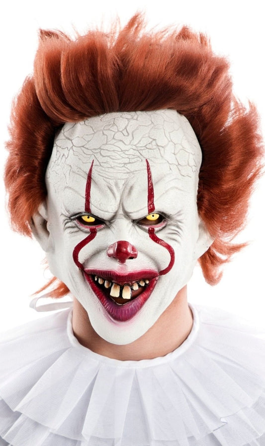 Masque en Latex de Clown Diabolique Ça