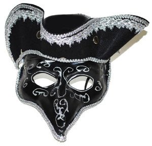 Masque Loup Vénitien Chapeau