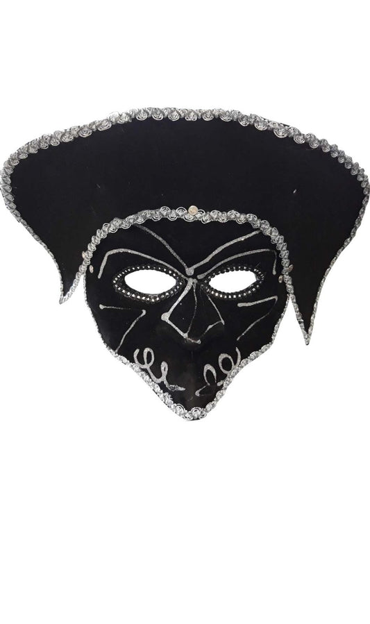 Masque Loup Vénitien Chapeau