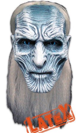 Masque Latex Marcheur Blanc