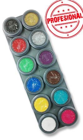 Palette de Maquillage à l'eau Professionnelle