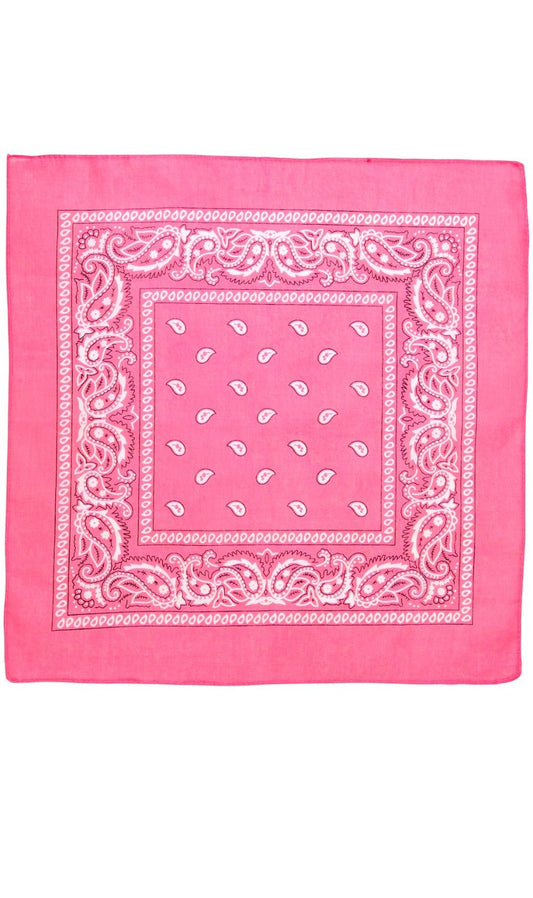 Foulard rose