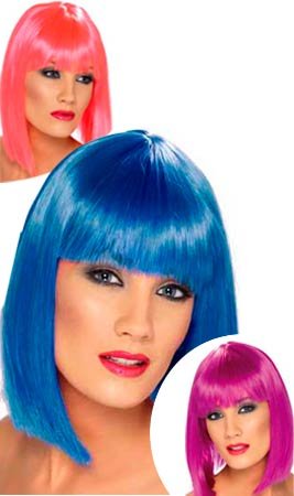 Perruque Courte Couleurs