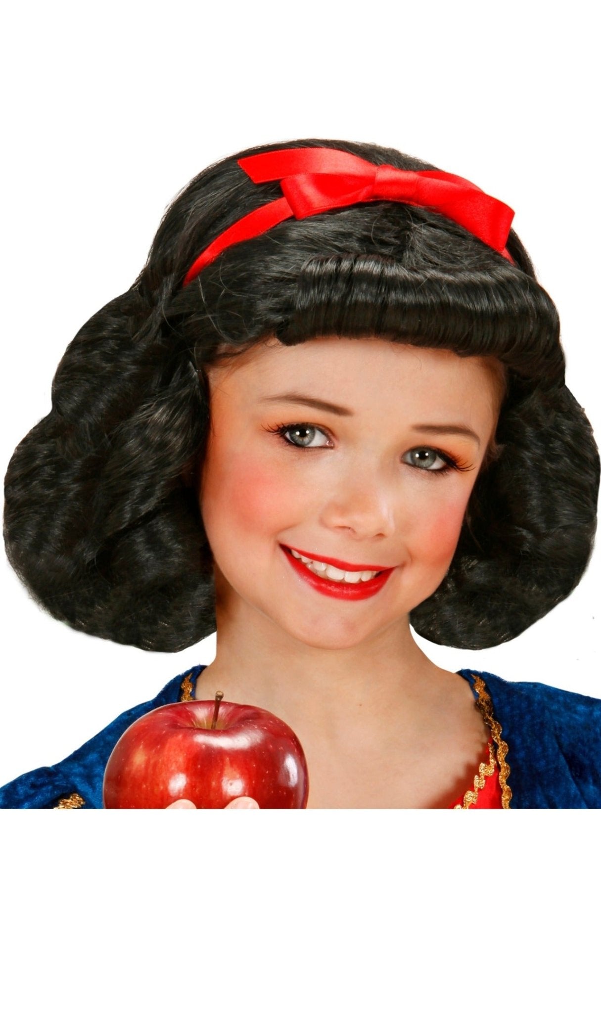 Perruque de Blanche-Neige Ruban pour enfant