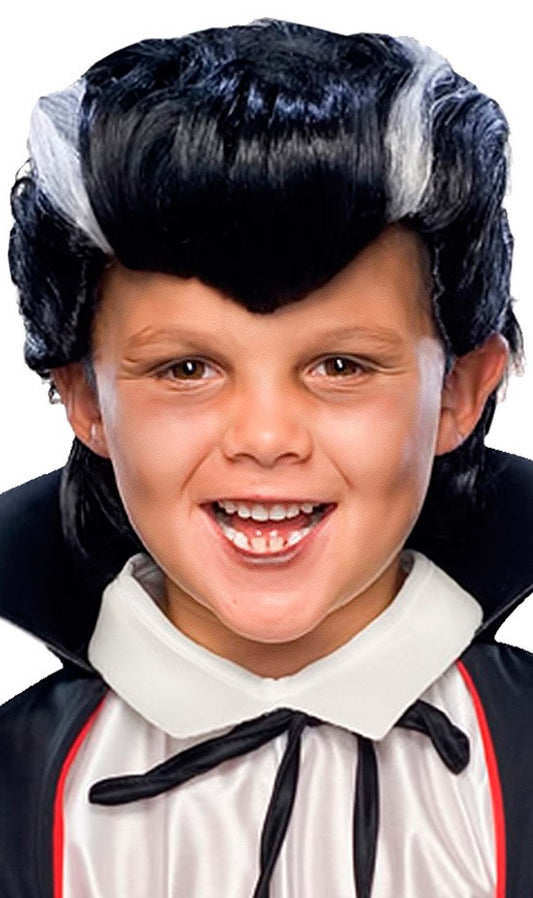 Perruque de Vampire Bicolore pour enfant