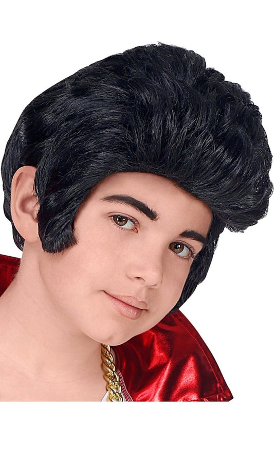 Perruque de Roi du Rock pour enfant