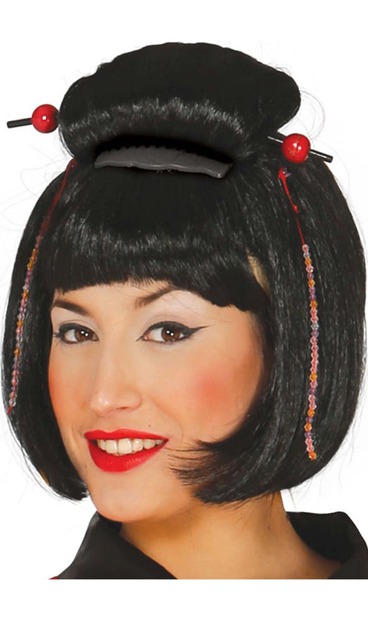 Perruque Geisha Courte