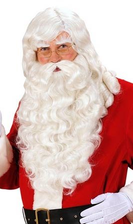 Perruque Père Noël Complète