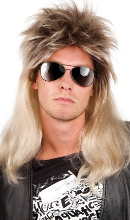 Perruque Rock Blonde