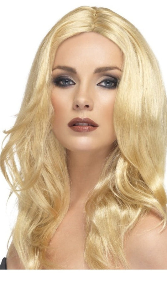 Perruque Blonde Ondulée
