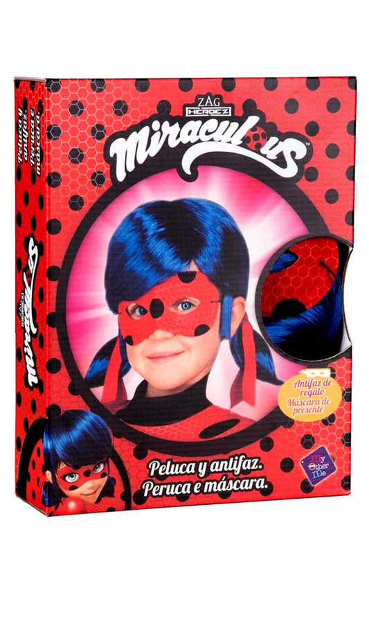Perruque et Loup de Ladybug™ pour enfant