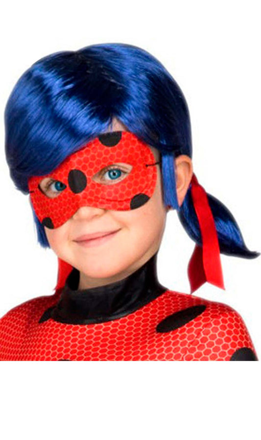 Perruque et Loup de Ladybug™ pour enfant