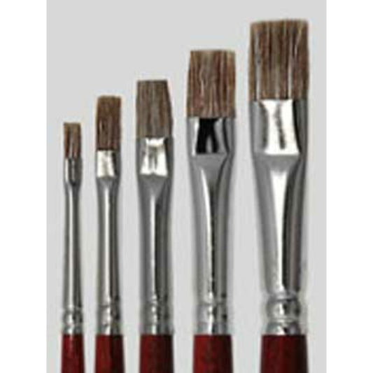 Pincel Plano 4 mm Buey Profesional | Don Disfraz
