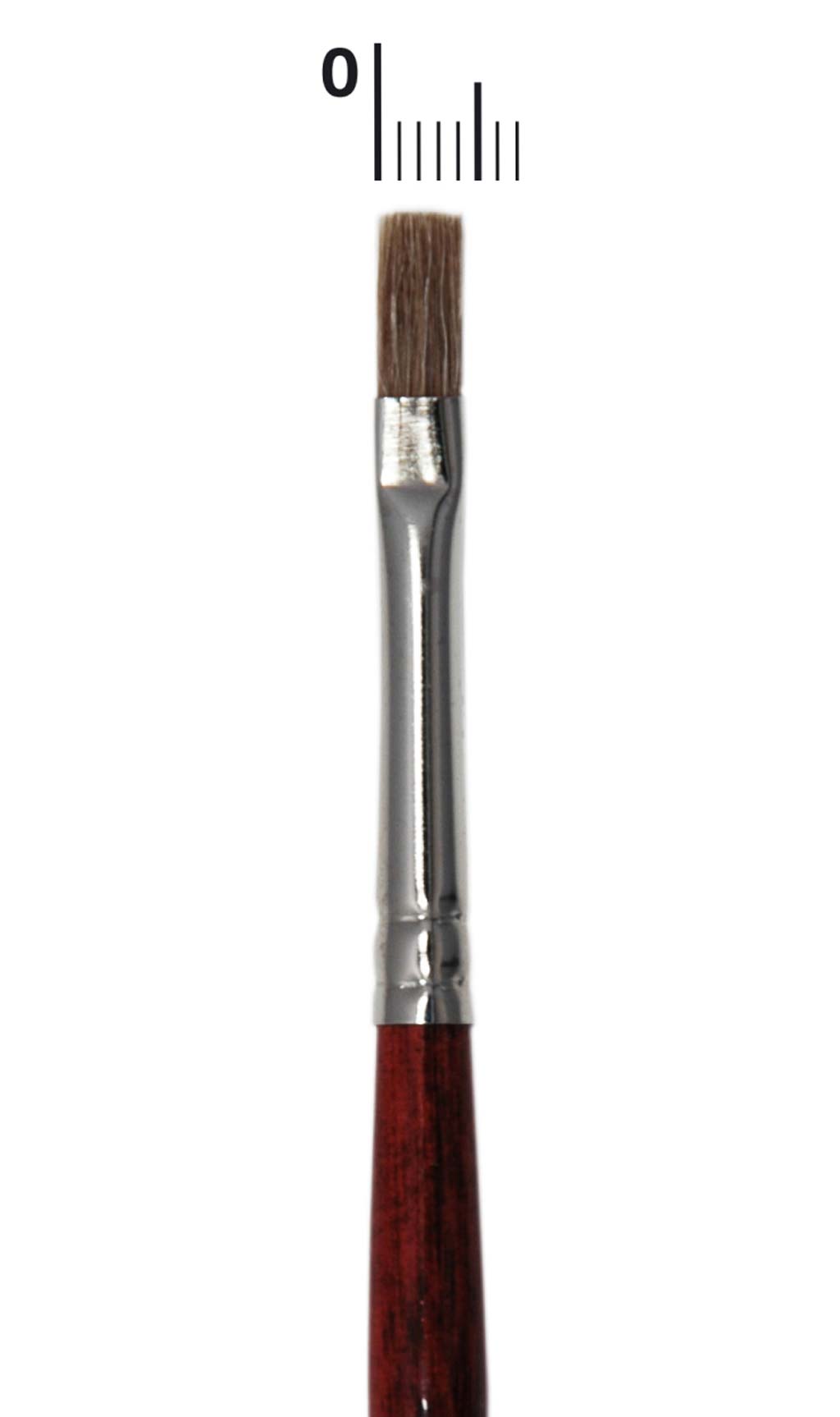 Pinceau Plat 4 mm Boeuf Professionnel