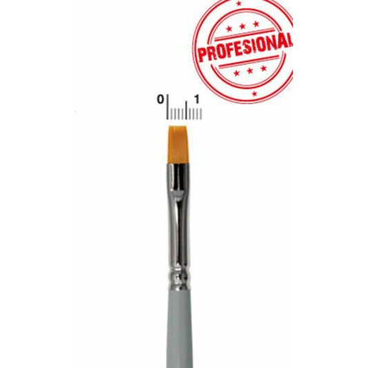 Pincel Plano 6mm Profesional | Don Disfraz