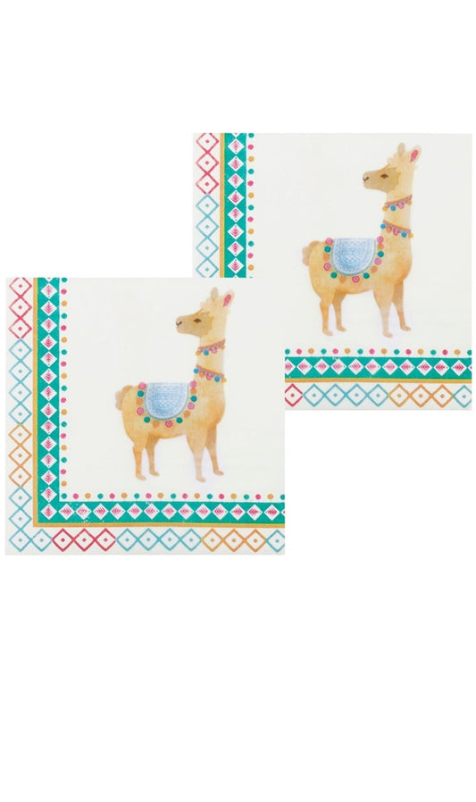 Servillettes de Lama Amusante