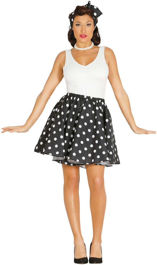 Kit des Années 50 Noir