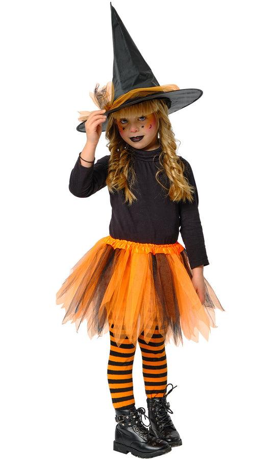 Set de Sorcière Orange pour enfants