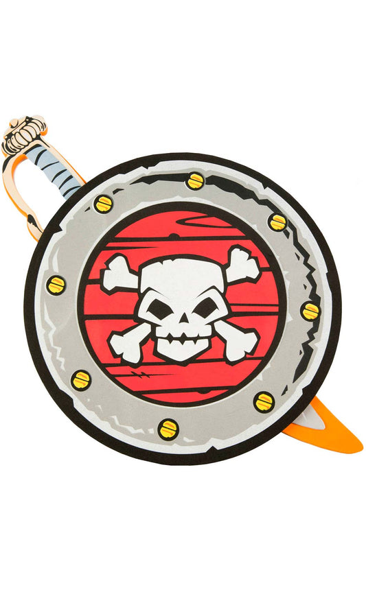 Set de Pirate Tête de Mort en Eva