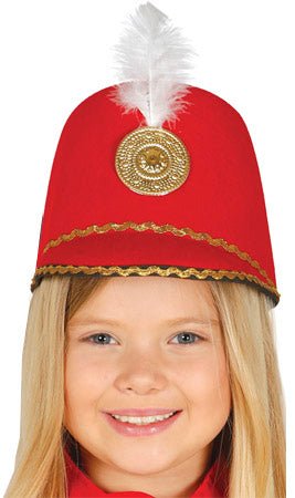 Chapeau Majorette Rouge enfant