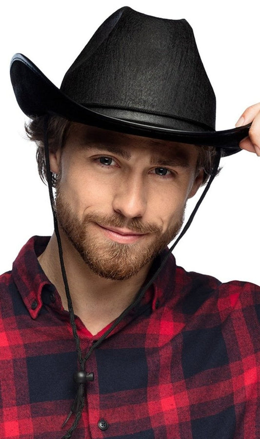 Chapeau de Cowboy rodéo noir