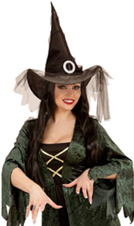 Chapeau Sorcière Tulle