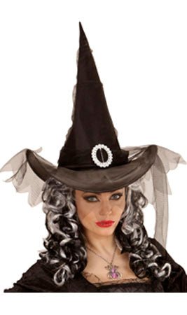Chapeau Sorcière Tulle