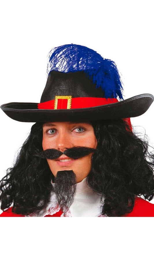 Chapeau Mousquetaire Noir
